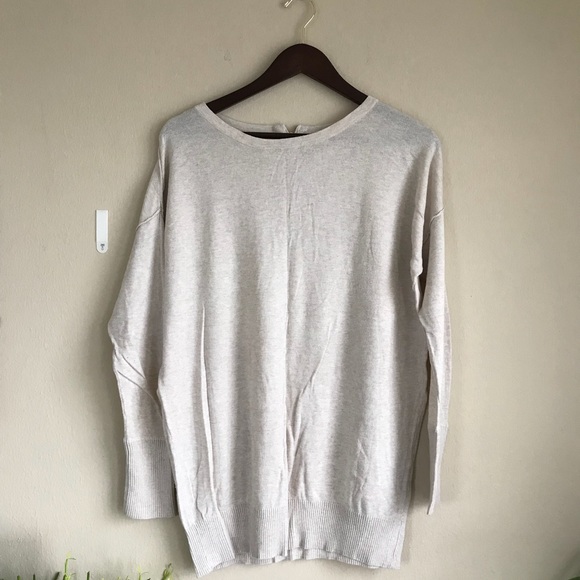 EUC Ruby Moon cream/light beige tunic sweater - L - Picture 3 of 5